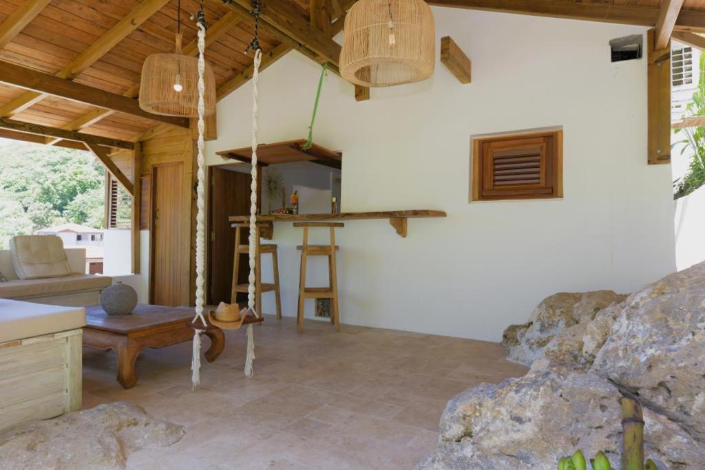 Cocotier, Elegant T3 Avec Jardin Tropical Apartamento Sainte-Anne Exterior foto