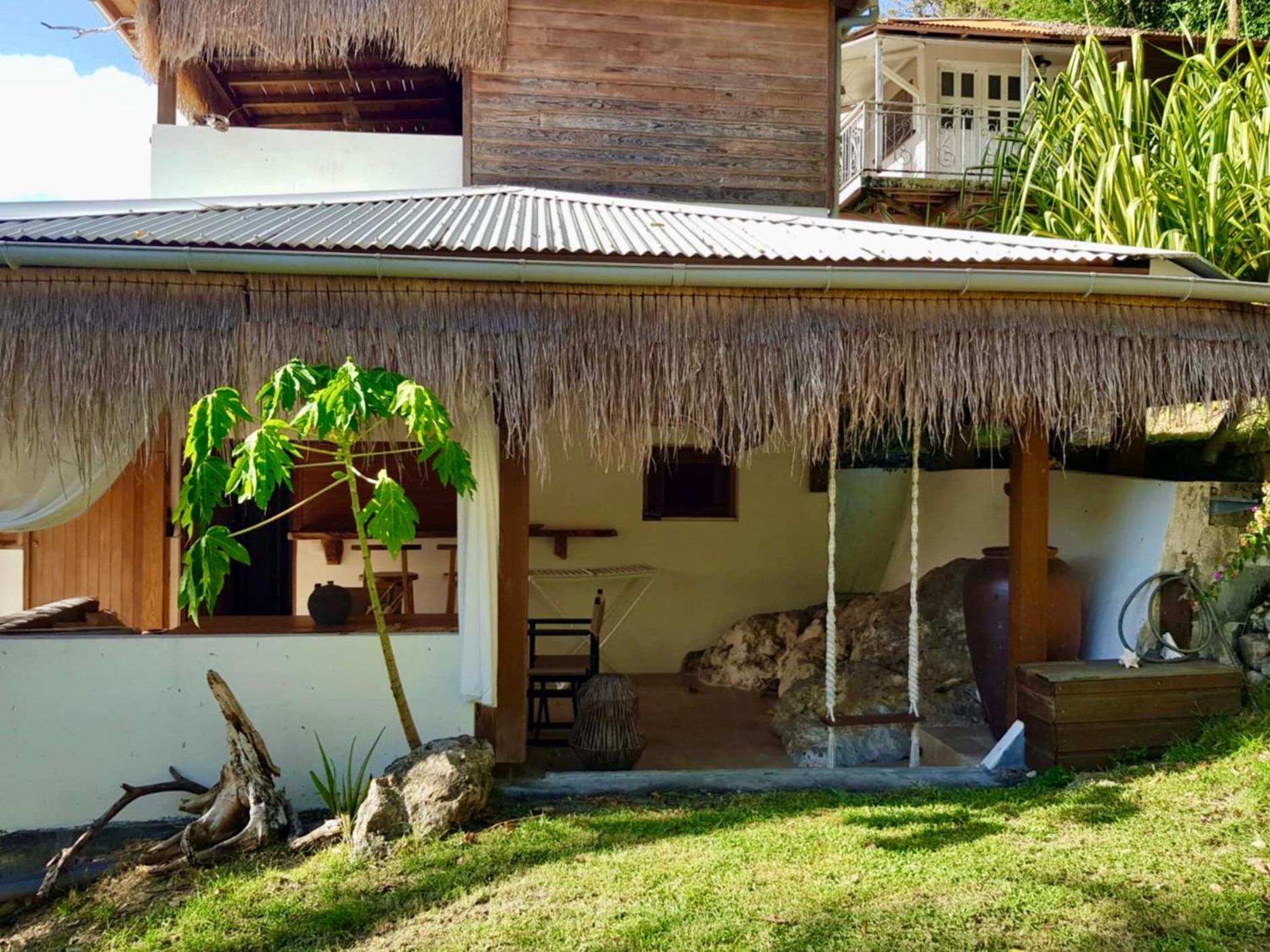 Cocotier, Elegant T3 Avec Jardin Tropical Apartamento Sainte-Anne Exterior foto